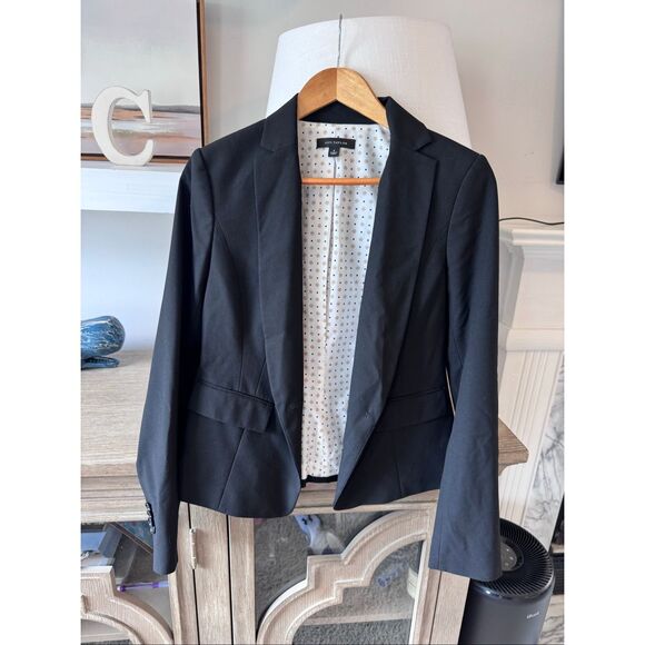 Ann Taylor Black Blazer Size 4 - Picture 1 of 8